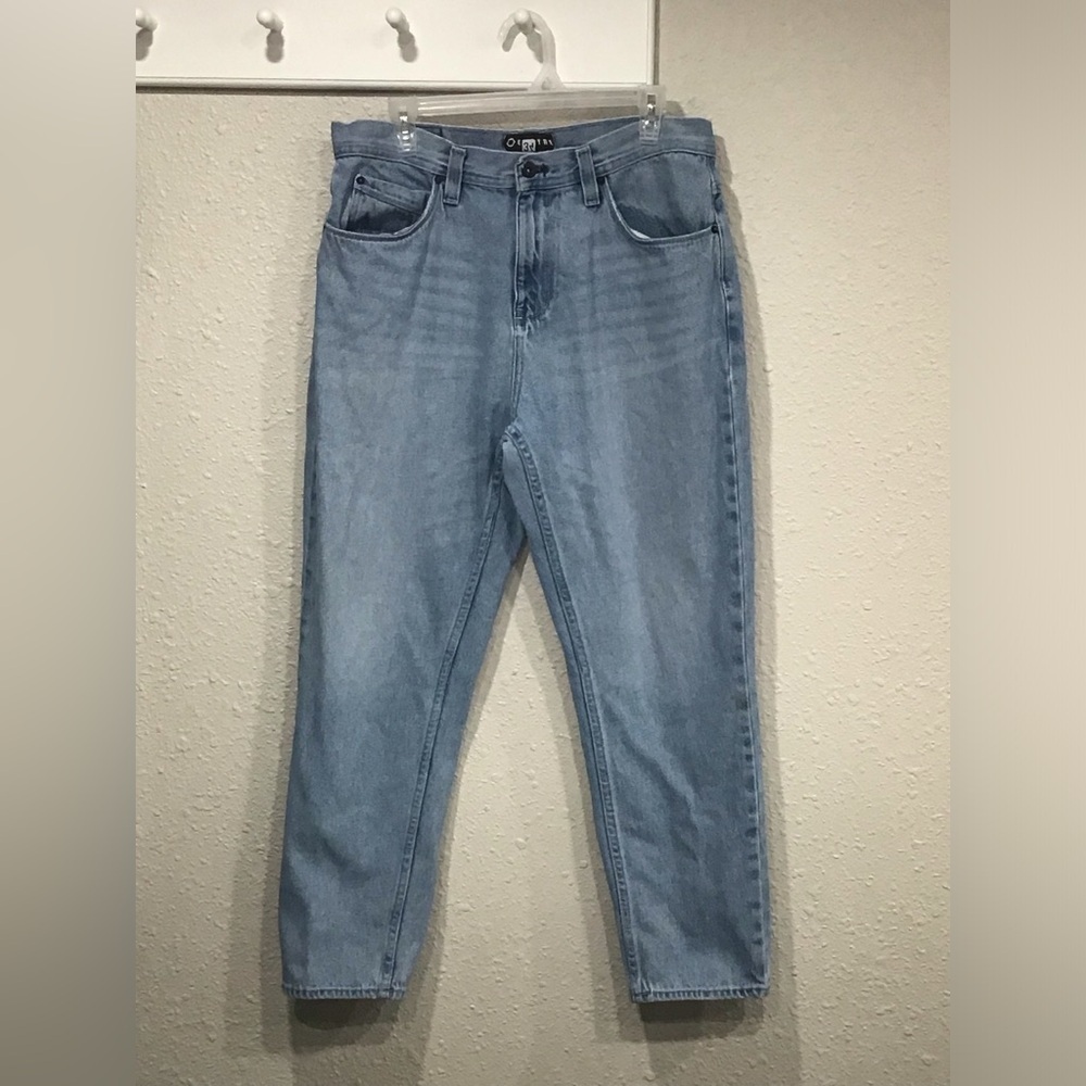 Empyre Hank Men’s Jeans 34 Straight Leg Medium Wash Blue Denim Skater Y2K Grunge